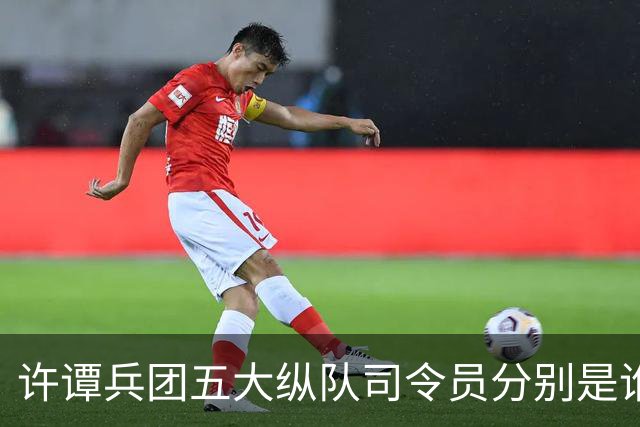 许谭兵团五大纵队司令员分别是谁？他们的军衔又是什么情况？
